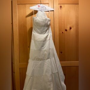 J. Crew White Wedding Dress